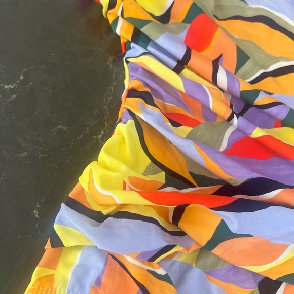Anne Cole swimsuit NWT. Sea Grass print. Adjustable straps, fun bright print! - Picture 5 of 8